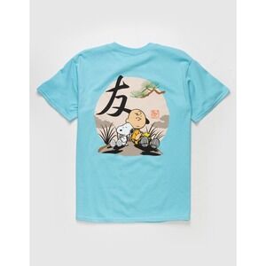 Tilly's x Peanuts Chill Graphic Tee‎ in Light Blue, Kids Size Large